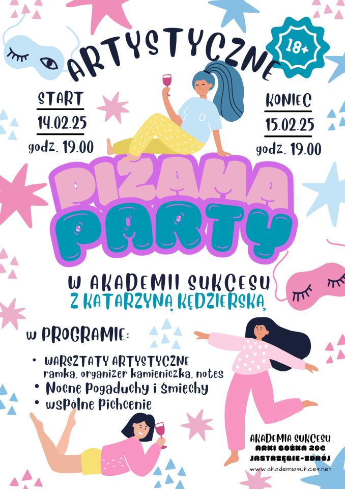 ARTYSTYCZNE PIŻAMA PARTY z Katarzyna Kędzierska Art